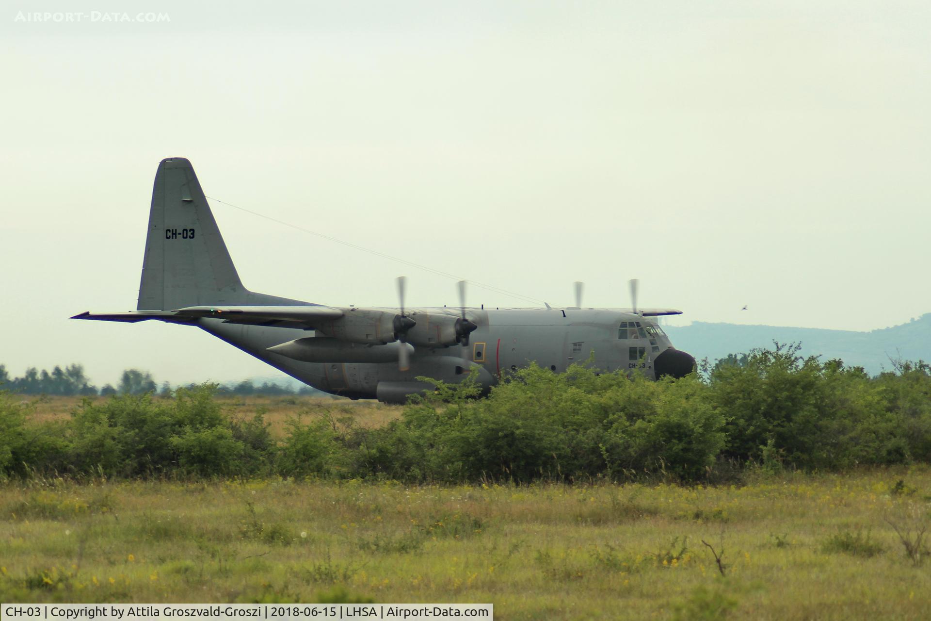 CH-03, 1972 Lockheed C-130H Hercules C/N 382-4461, Szentkirályszabadja ex Military Air base, ETAP-T 18 military exercise