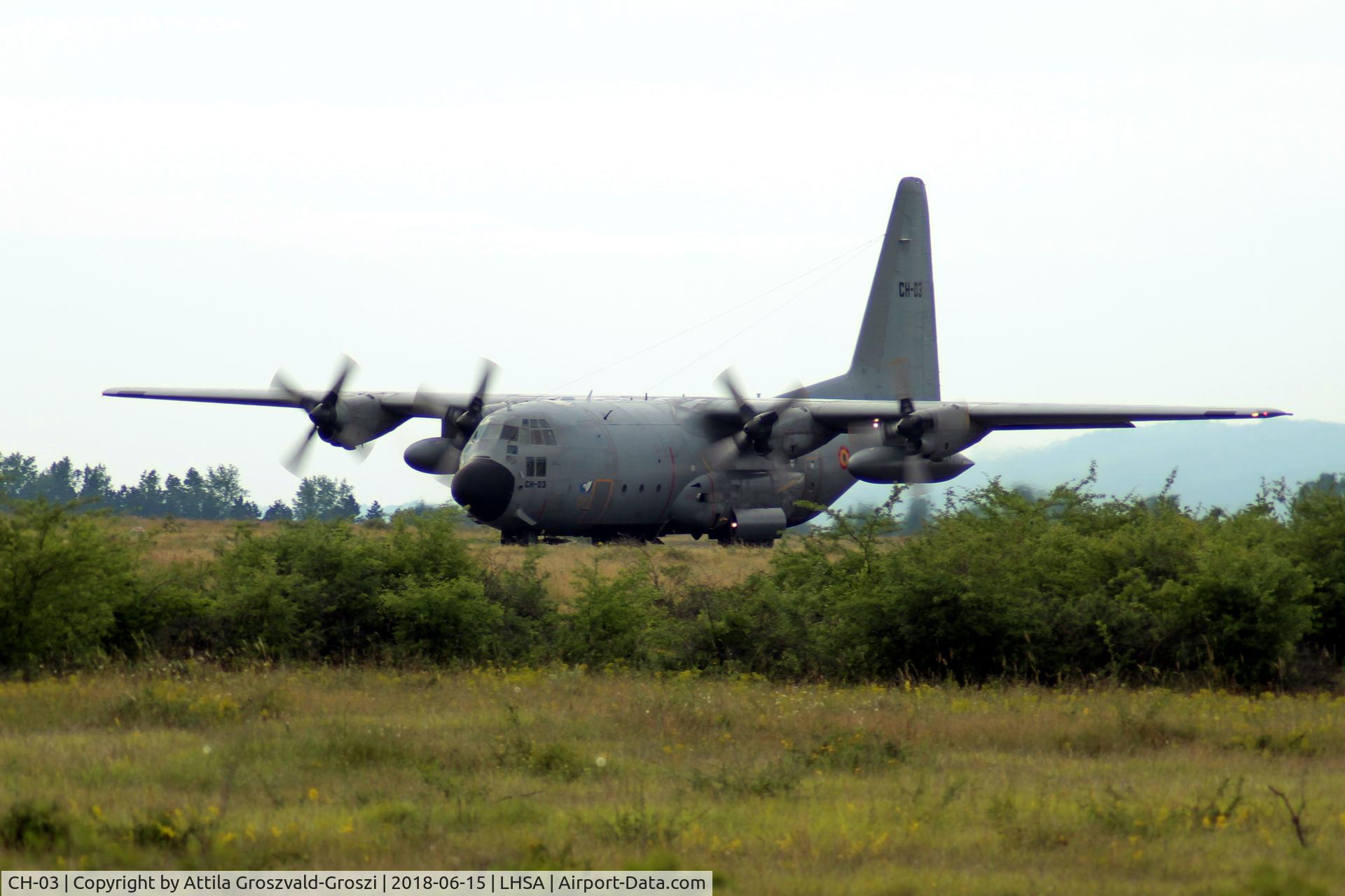 CH-03, 1972 Lockheed C-130H Hercules C/N 382-4461, Szentkirályszabadja ex Military Air base, ETAP-T 18 military exercise