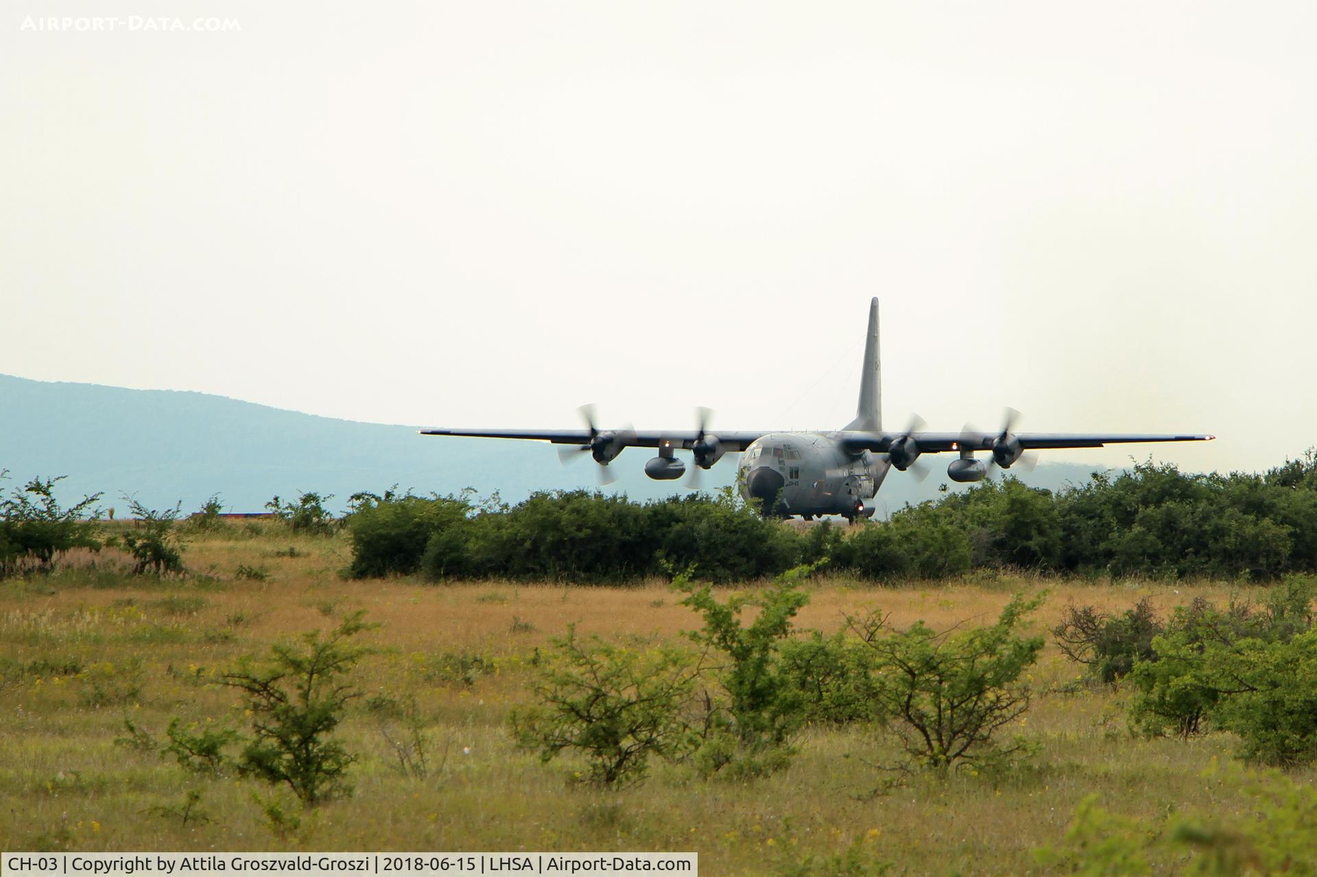 CH-03, 1972 Lockheed C-130H Hercules C/N 382-4461, Szentkirályszabadja ex Military Air base, ETAP-T 18 military exercise