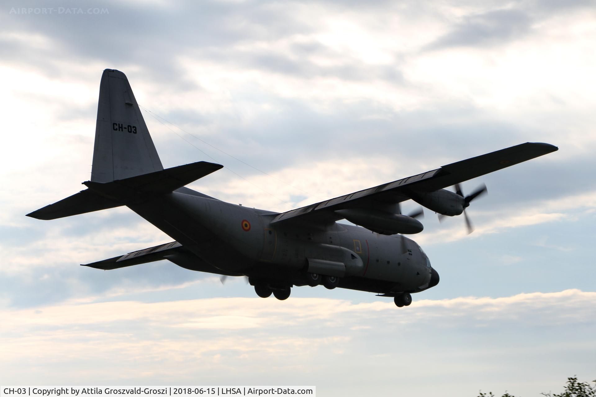 CH-03, 1972 Lockheed C-130H Hercules C/N 382-4461, Szentkirályszabadja ex Military Air base, ETAP-T 18 military exercise