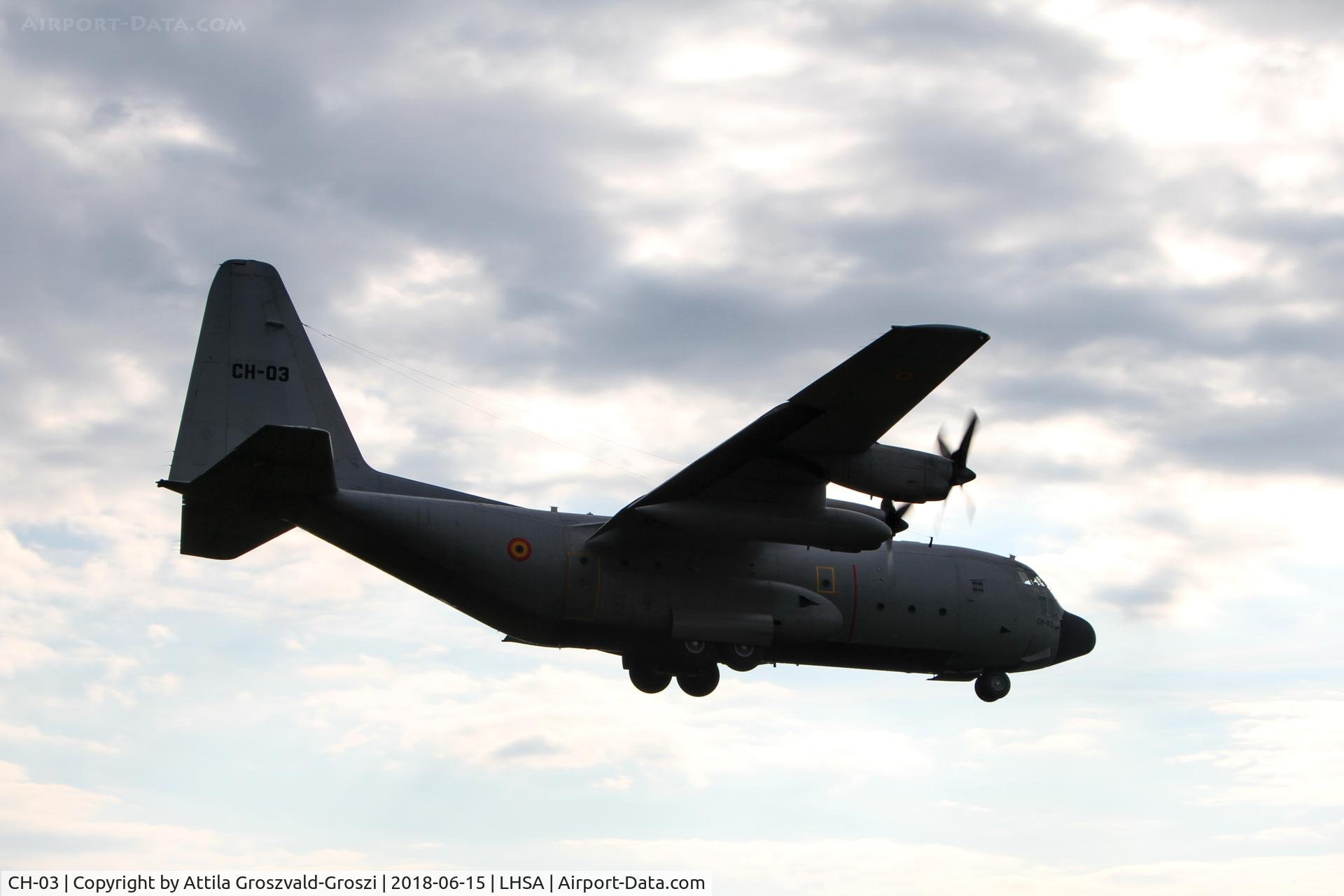 CH-03, 1972 Lockheed C-130H Hercules C/N 382-4461, Szentkirályszabadja ex Military Air base, ETAP-T 18 military exercise