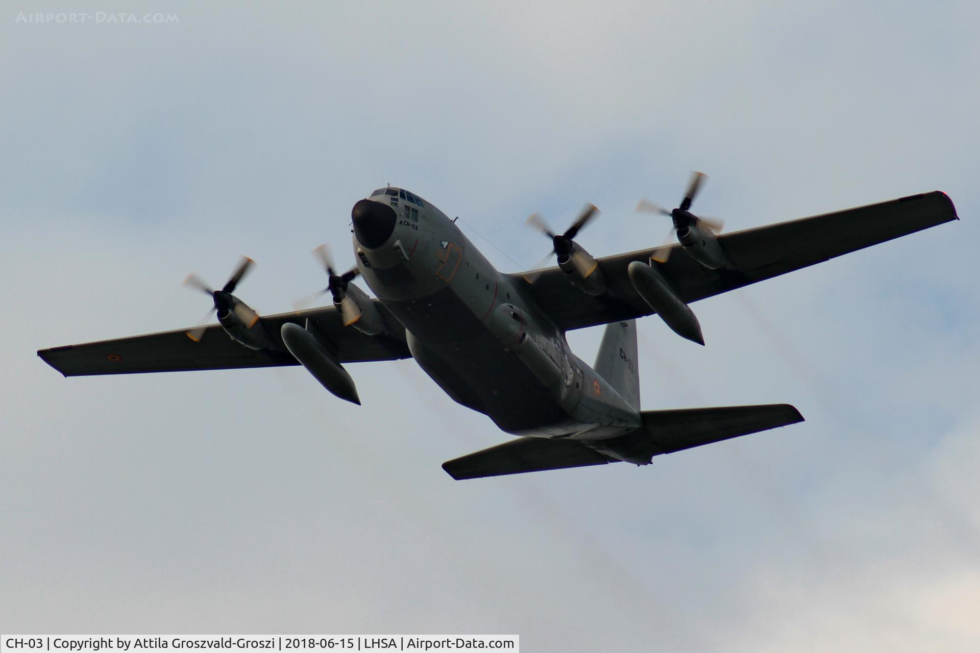 CH-03, 1972 Lockheed C-130H Hercules C/N 382-4461, Szentkirályszabadja ex Military Air base, ETAP-T 18 military exercise