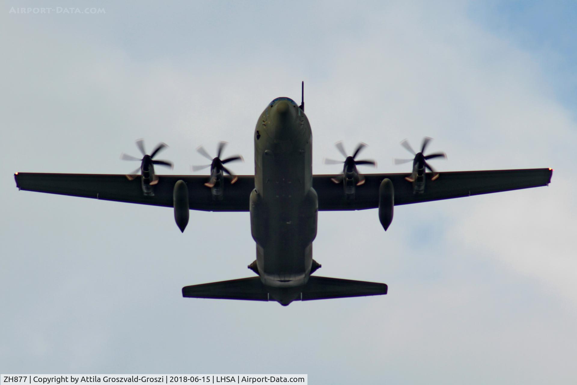 ZH877, 1998 Lockheed Martin C-130J-30 Hercules C.4 C/N 382-5461, Szentkirályszabadja ex Military Air base, ETAP-T 18 military exercise