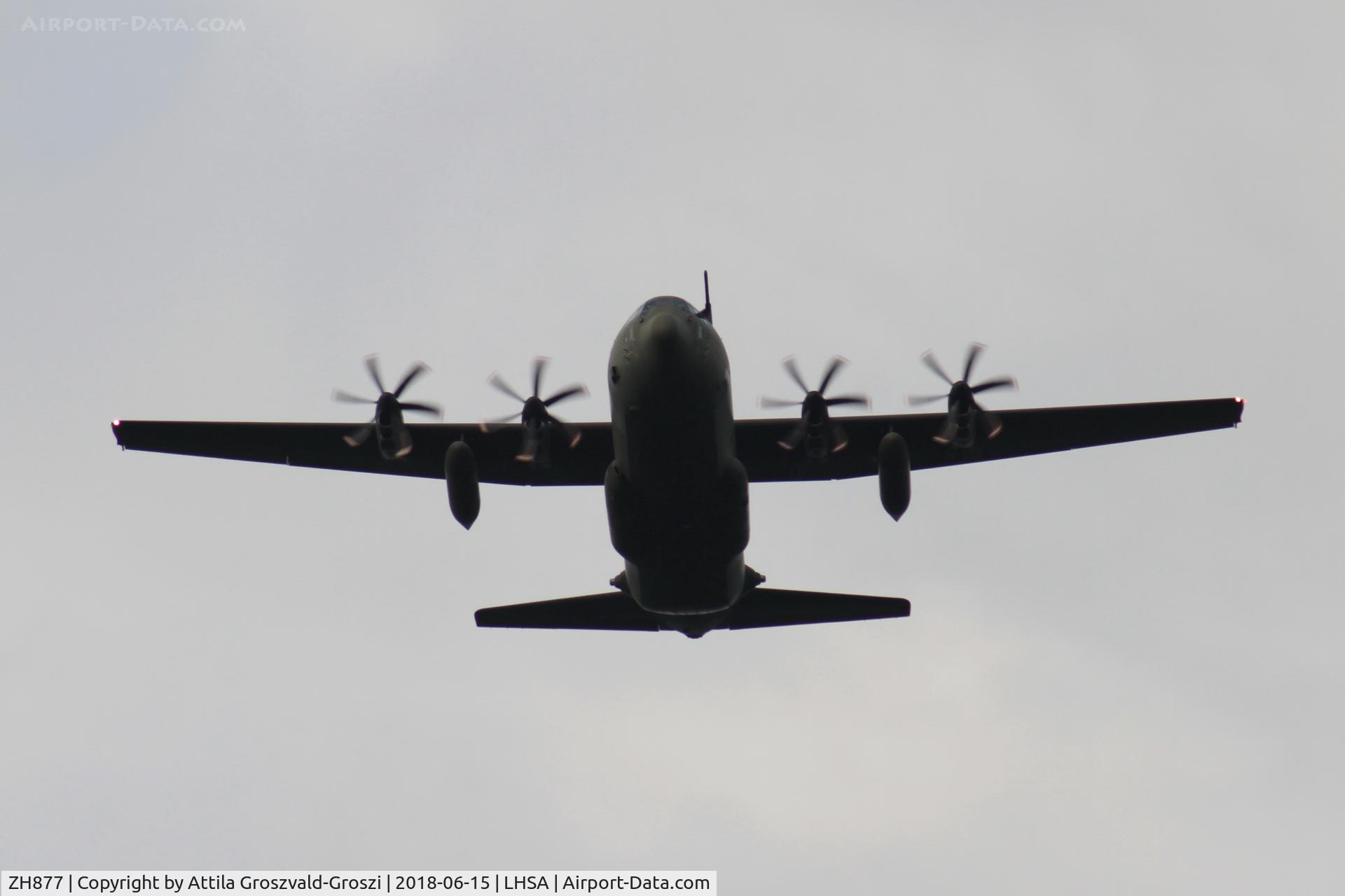 ZH877, 1998 Lockheed Martin C-130J-30 Hercules C.4 C/N 382-5461, Szentkirályszabadja ex Military Air base, ETAP-T 18 military exercise