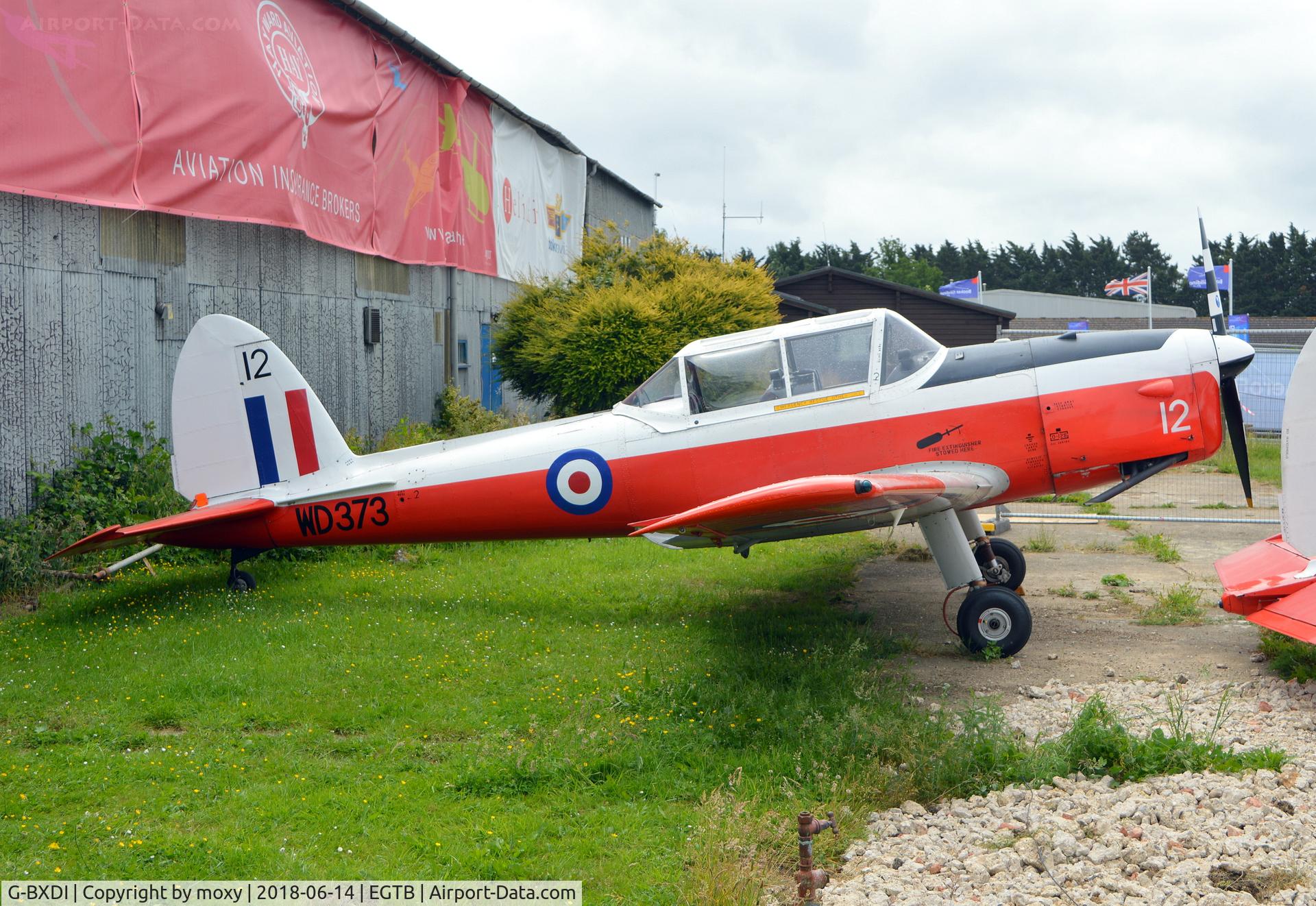 G-BXDI, 1952 De Havilland DHC-1 Chipmunk 22 C/N C1/0312, De Havilland DHC-1 Chipmunk 22 at Wycombe Air Park.