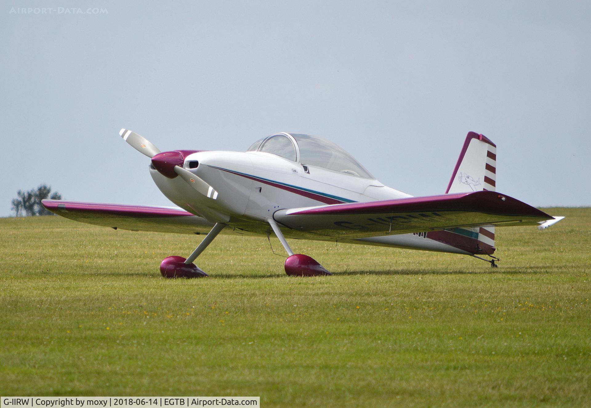 G-IIRW, 2002 Vans RV-8 C/N 80449, Vans RV-8 at Wycombe Air Park. Ex N42KL