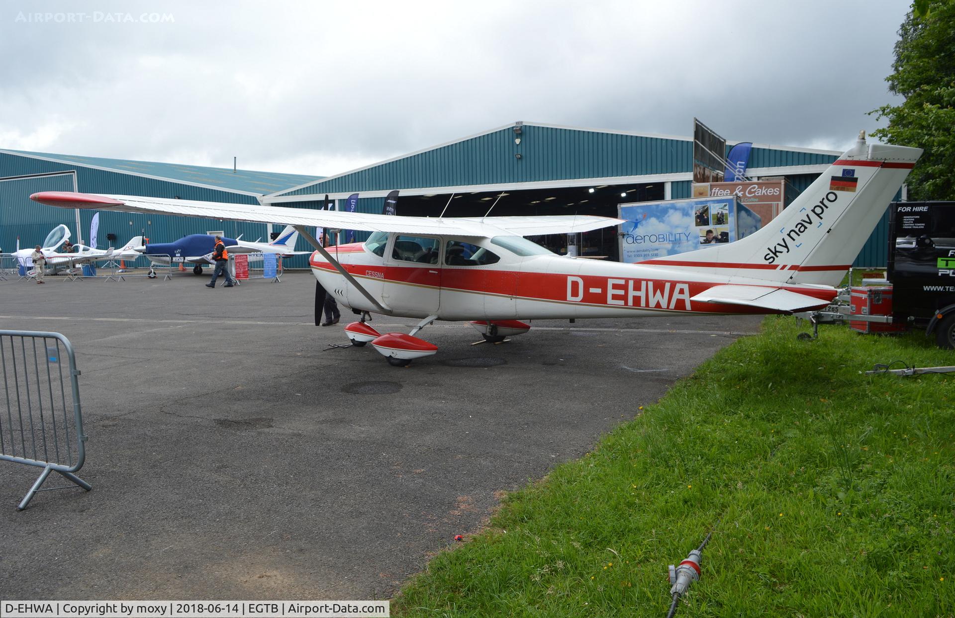 D-EHWA, 1964 Cessna 182G Skylane Skylane C/N 18255467, Cessna 182G Skylane at Wycombe Air Park.