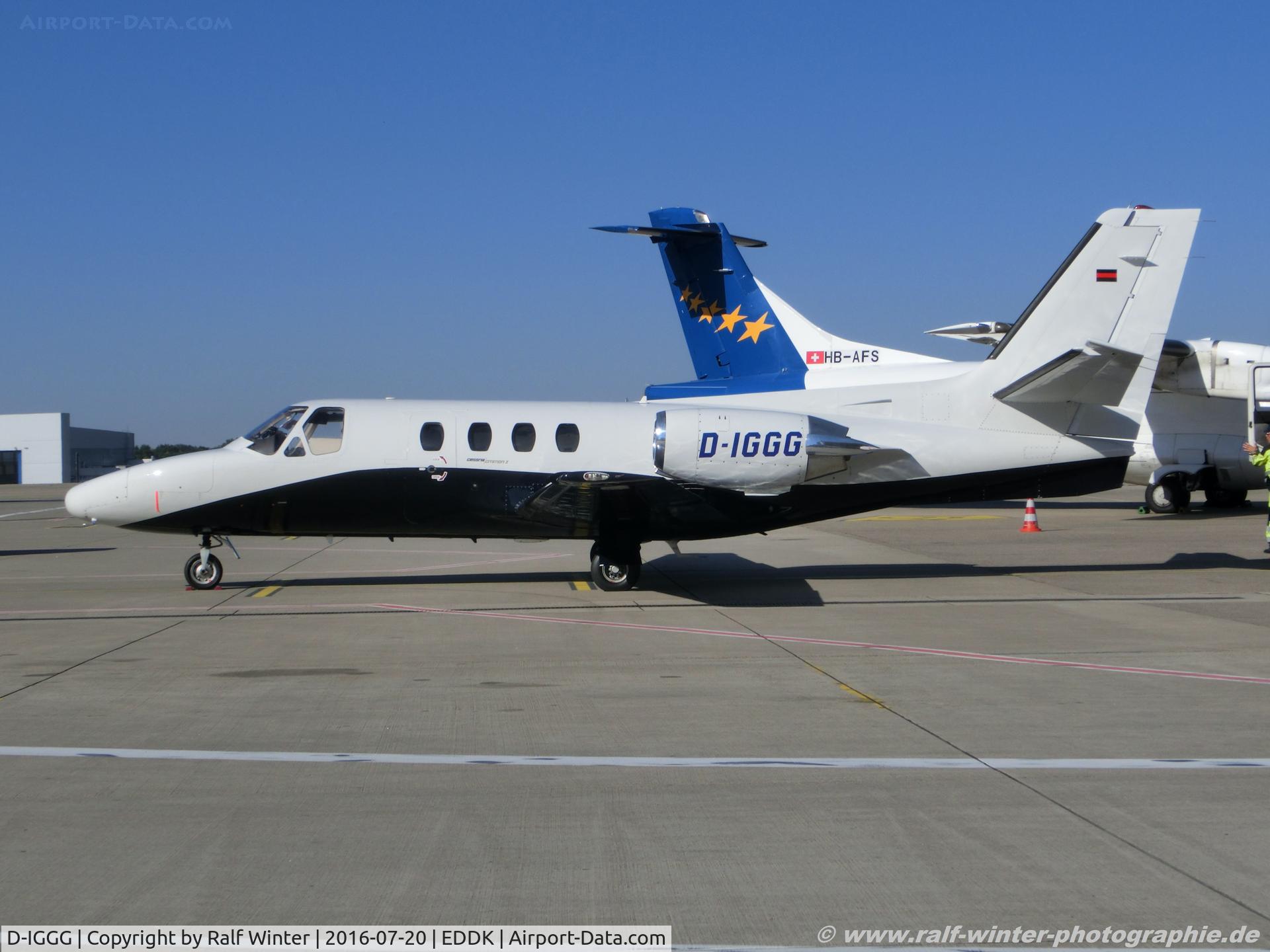 D-IGGG, Cessna 501 Citation I/SP C/N 501-0163, Cessna 501 Citation 1 - Private - 501-0163 - D-IGGG - 20.07.2016 - CGN