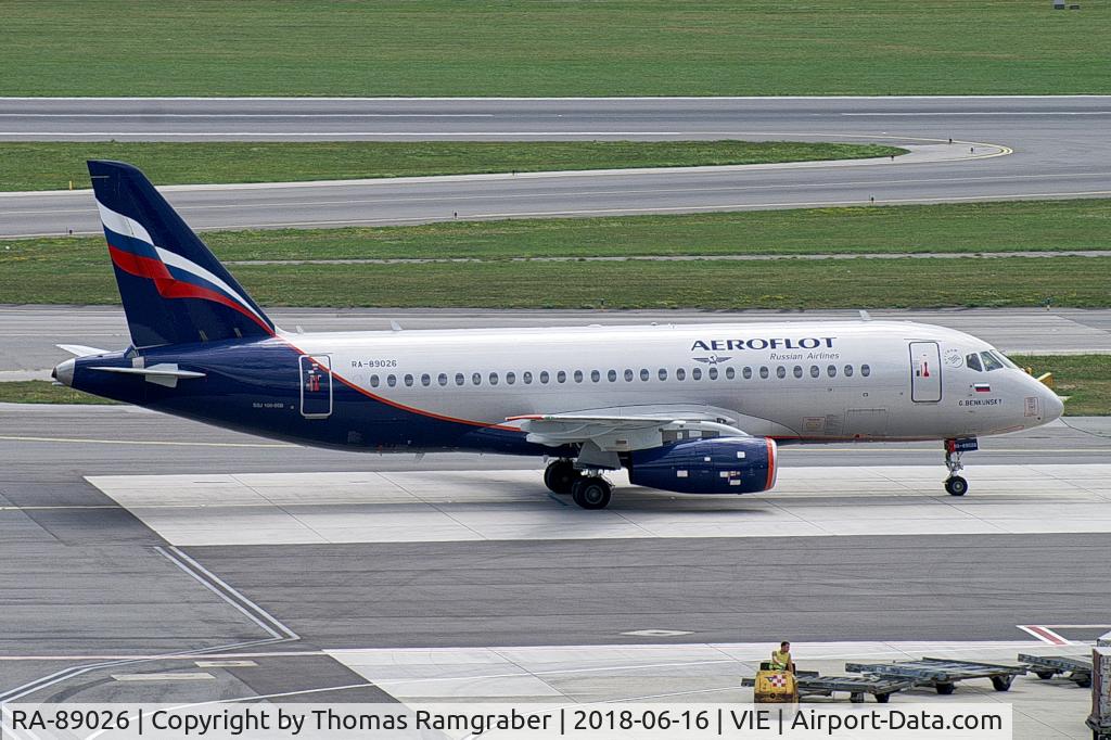 RA-89026, 2014 Sukhoi SuperJet 100-95B C/N 95051, Aeroflot SSJ 100-95B