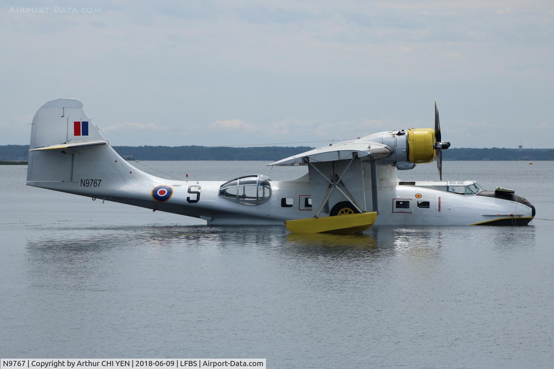 N9767, 1942 Boeing PBY-5A Catalina C/N 9767, Catalina at Biscarrosse Seaplane base.