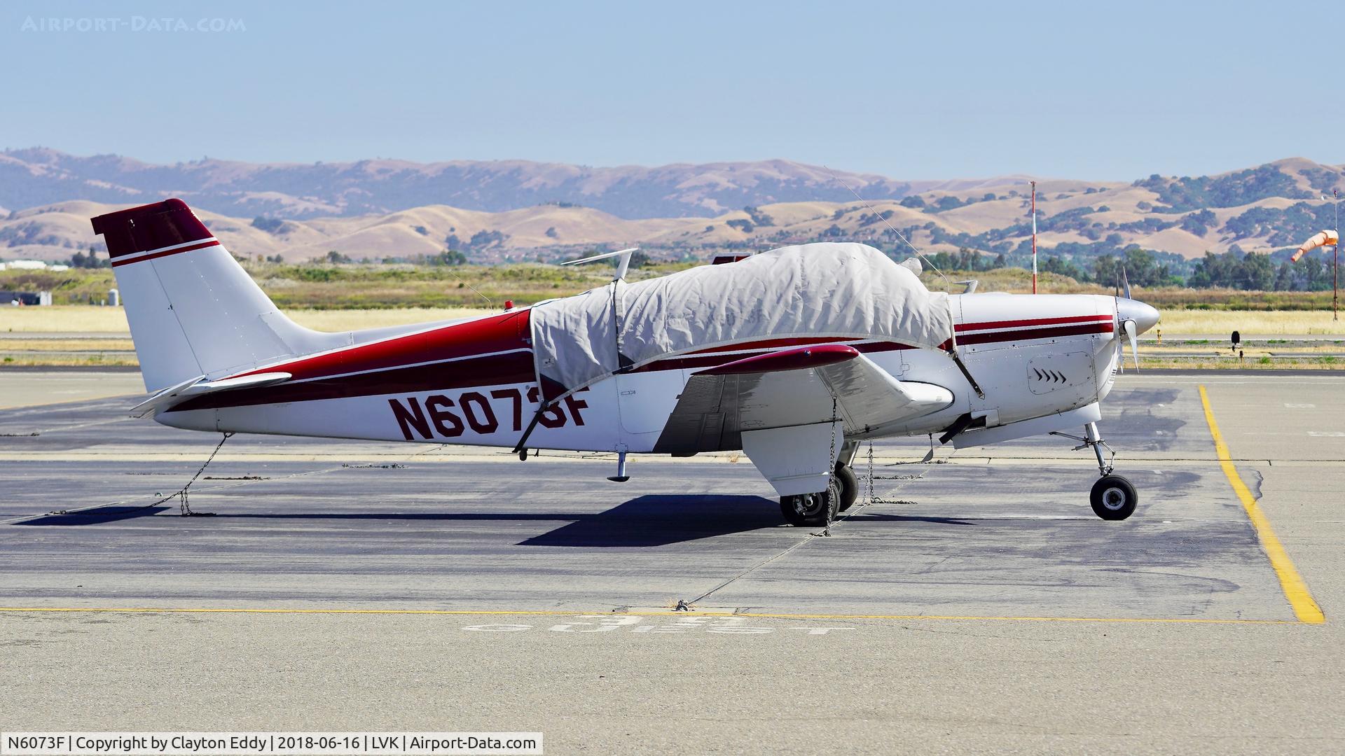 N6073F, 1965 Beech 35-C33 Debonair C/N CD-904, Livermore Airport California 2018.