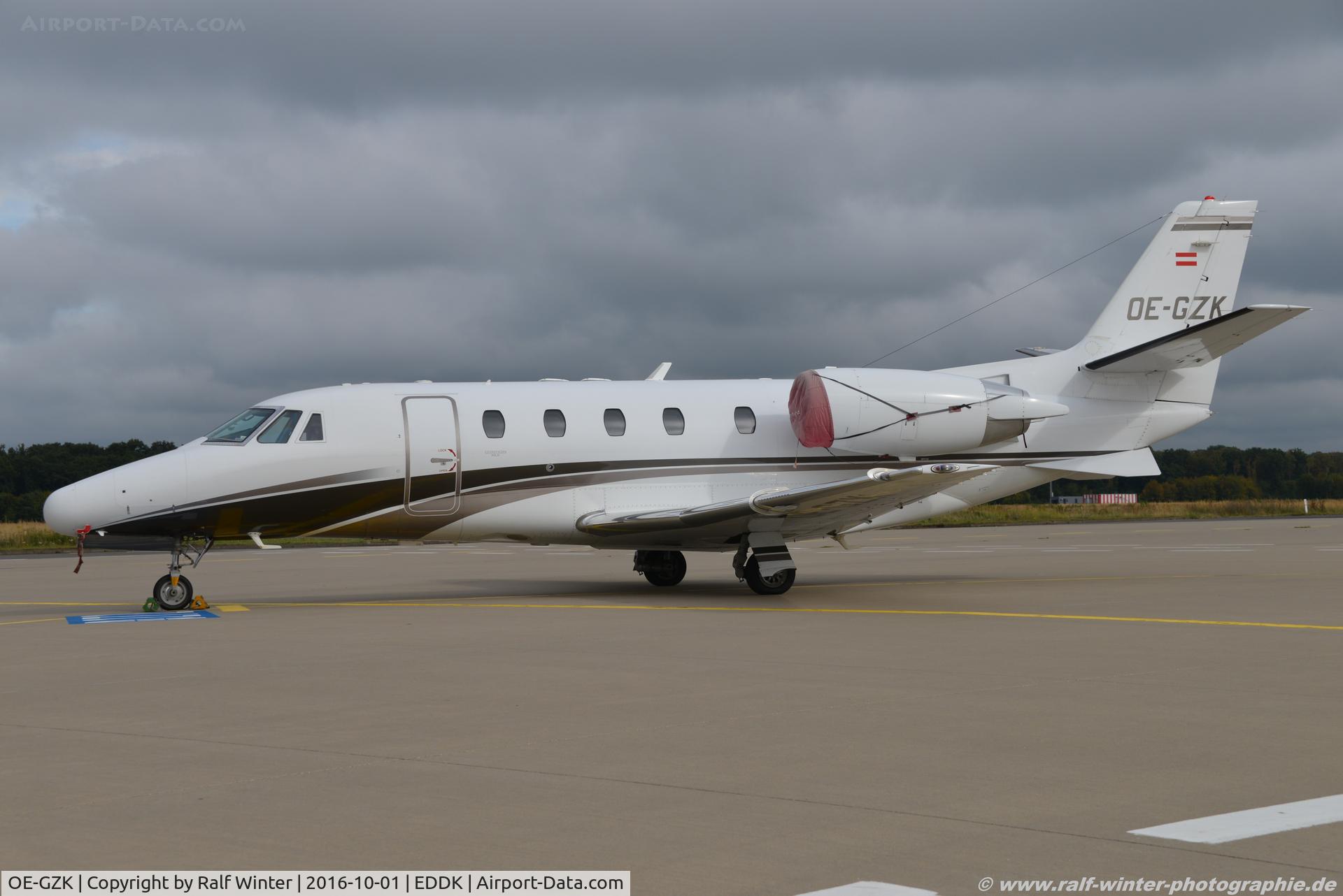 OE-GZK, Cessna 560 Citation Excel C/N 560-5668, Cessna 560XL Citation XLS - IJM International Jet Management - 560-5668 - OE-GZK - 01.10.2016 - CGN