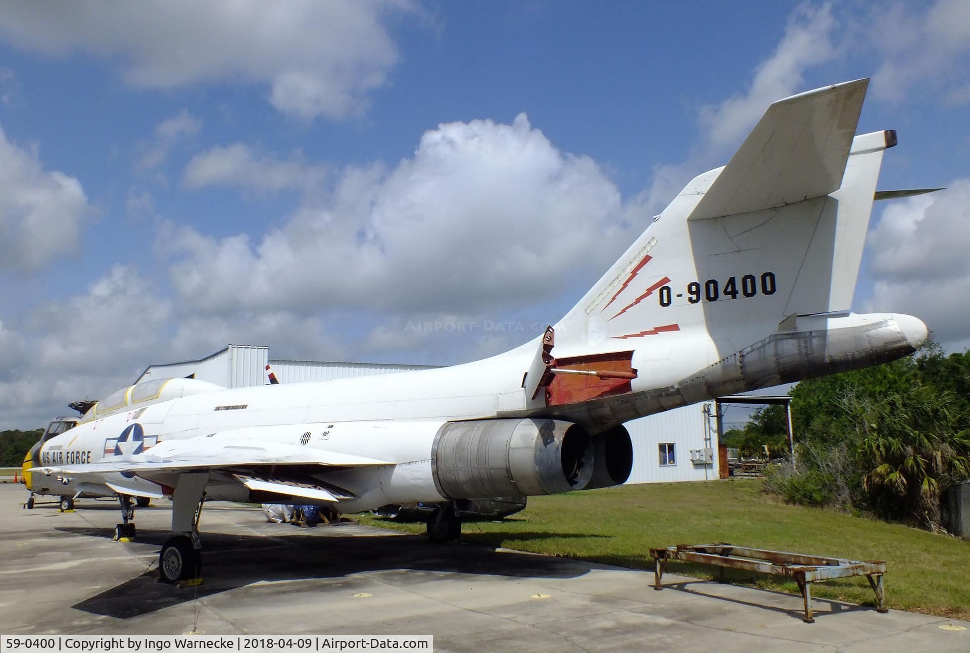 59-0400, 1959 McDonnell F-101F Voodoo C/N 724, McDonnell F-101F Voodoo at the VAC Warbird Museum, Titusville FL