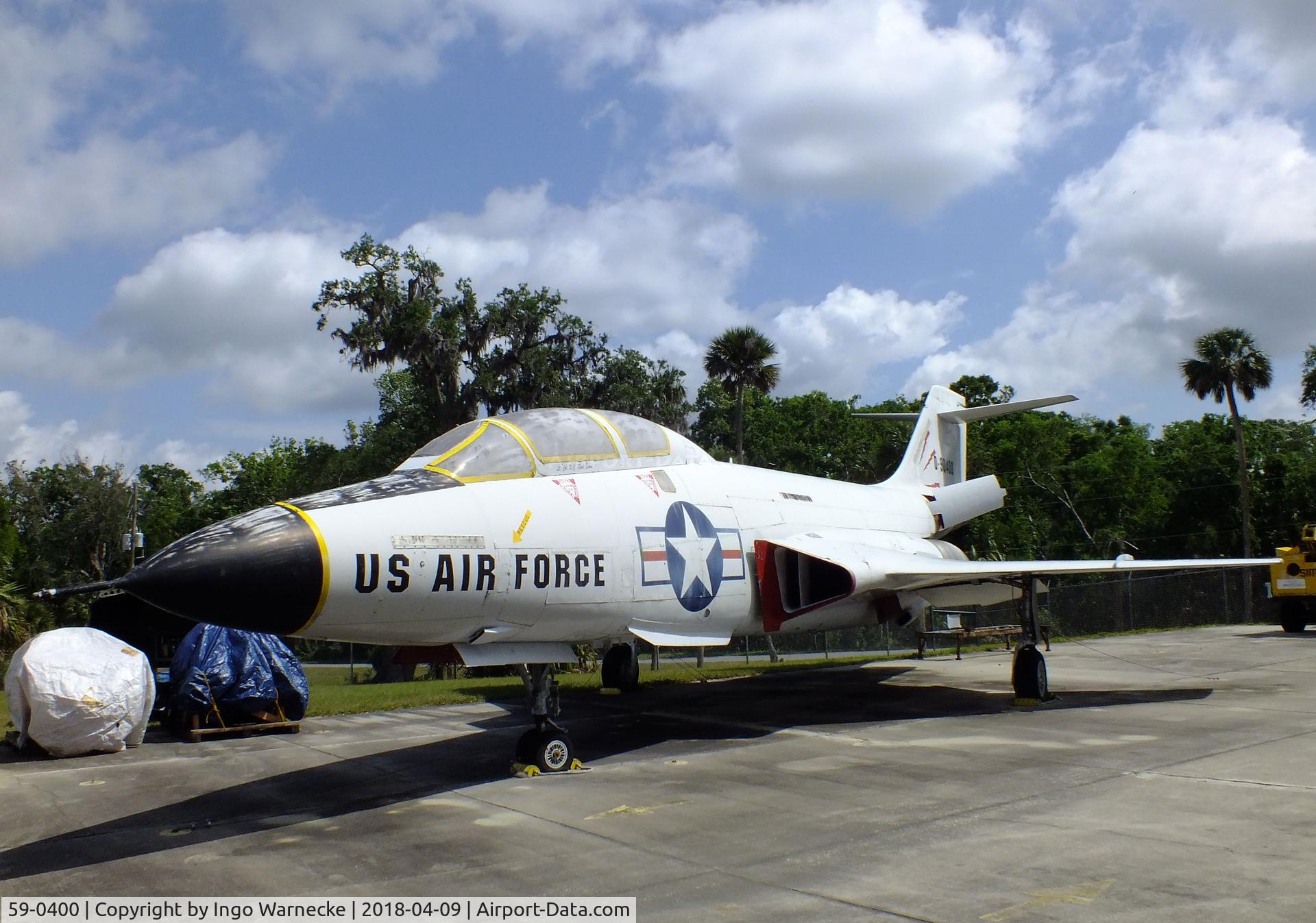 59-0400, 1959 McDonnell F-101F Voodoo C/N 724, McDonnell F-101F Voodoo at the VAC Warbird Museum, Titusville FL