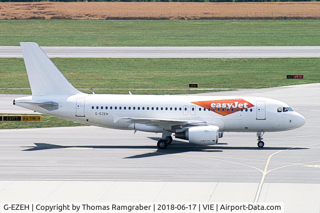 G-EZEH, 2004 Airbus A319-111 C/N 2184, easyJet Airline Airbus A319