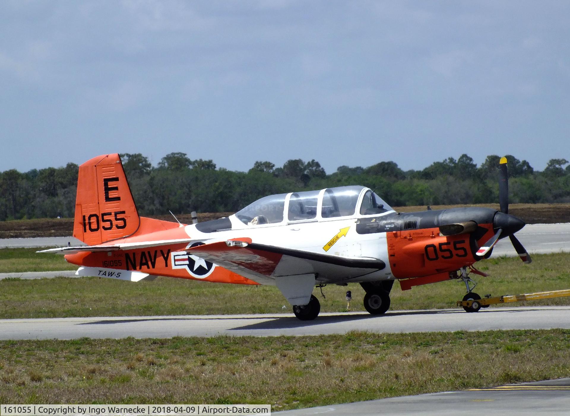 161055, Beech T-34C Turbo Mentor C/N GL-183, Beechcraft T-34C Turbo Mentor at the VAC Warbird Museum, Titusville FL