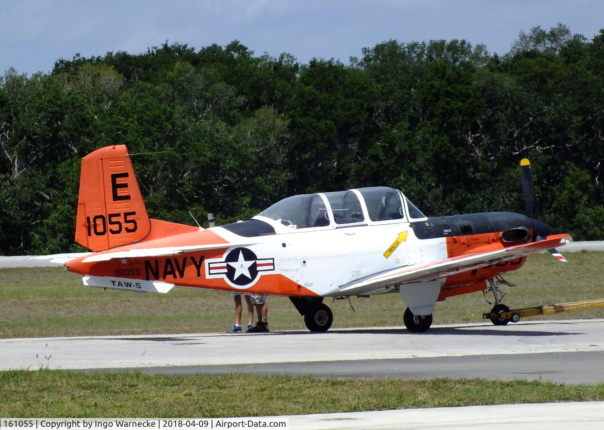 161055, Beech T-34C Turbo Mentor C/N GL-183, Beechcraft T-34C Turbo Mentor at the VAC Warbird Museum, Titusville FL