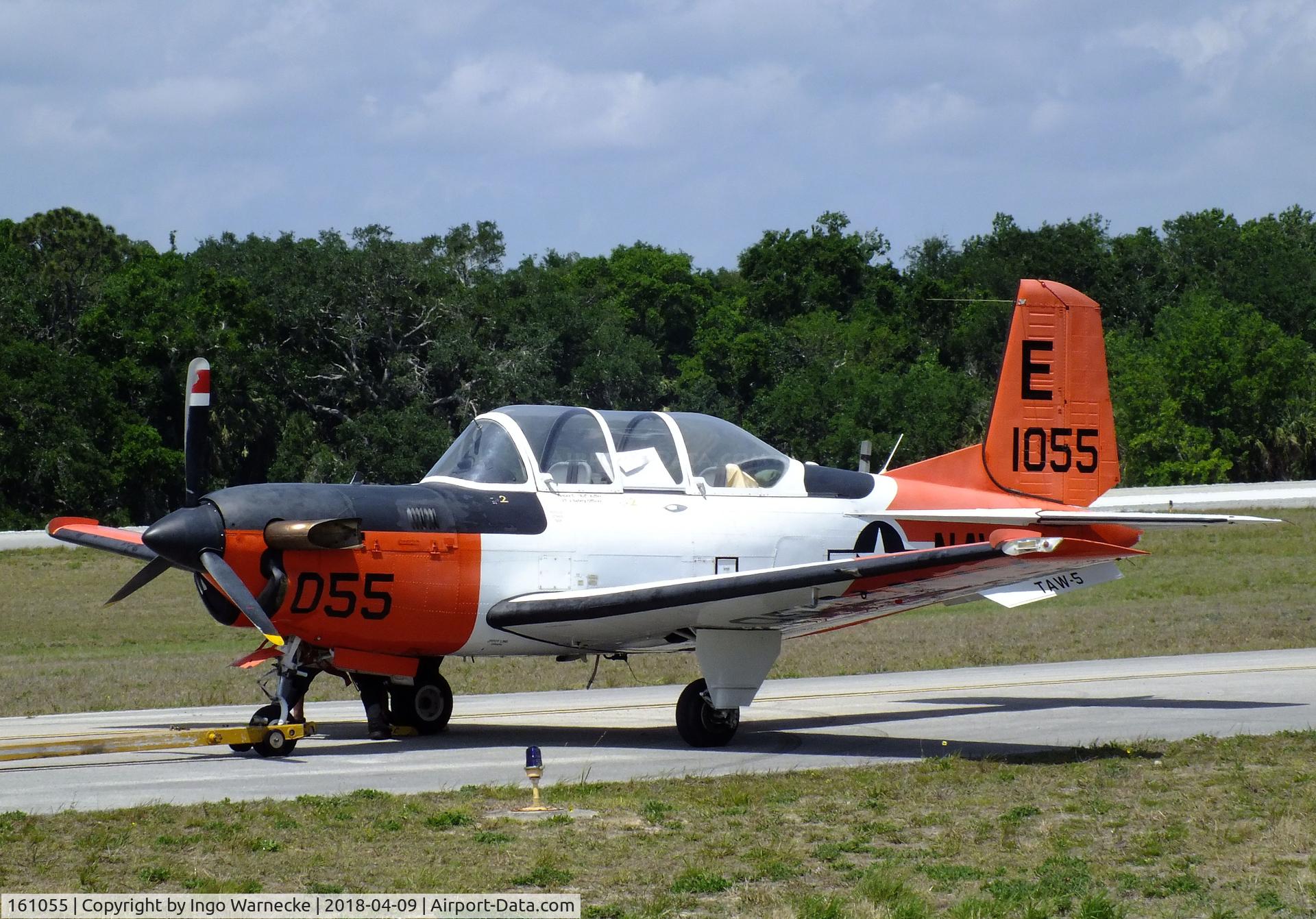 161055, Beech T-34C Turbo Mentor C/N GL-183, Beechcraft T-34C Turbo Mentor at the VAC Warbird Museum, Titusville FL