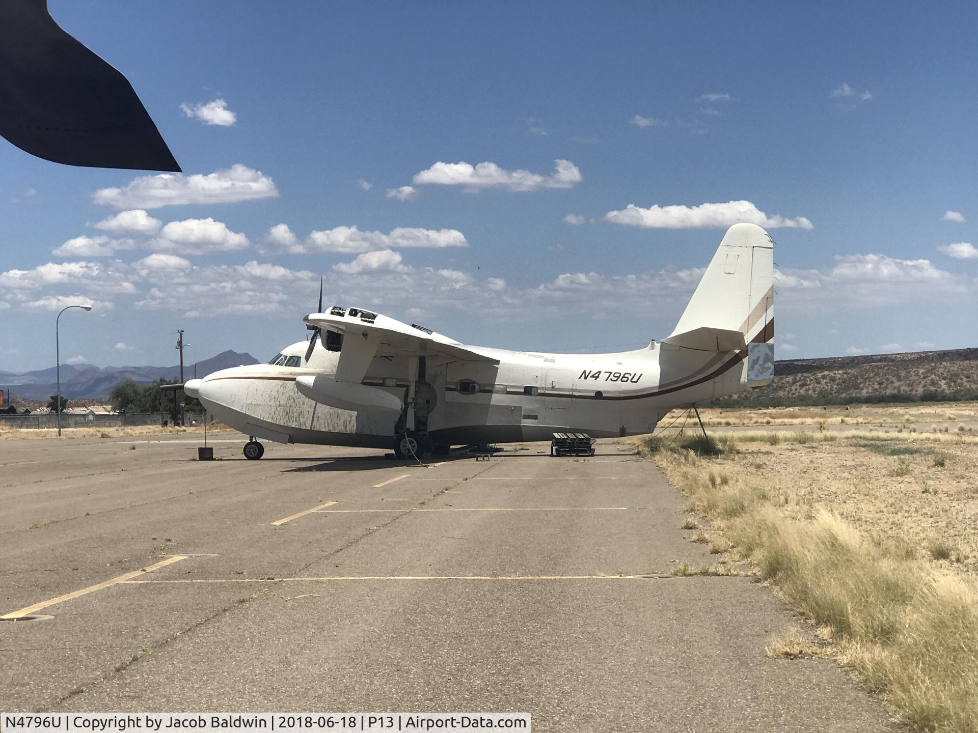 N4796U, Grumman HU-16C (UF-1) Albatross C/N G-388, Landed here to check out my aircaft 
Saw this ole girl