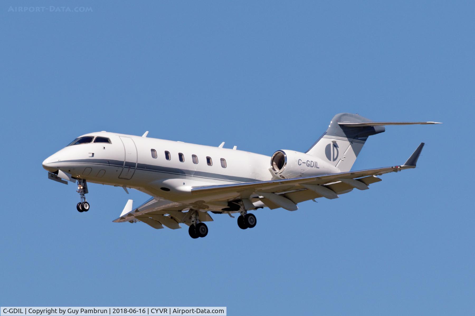 C-GDIL, 2013 Bombardier BD-100-1A10 C/N 20432, Landing on 26L