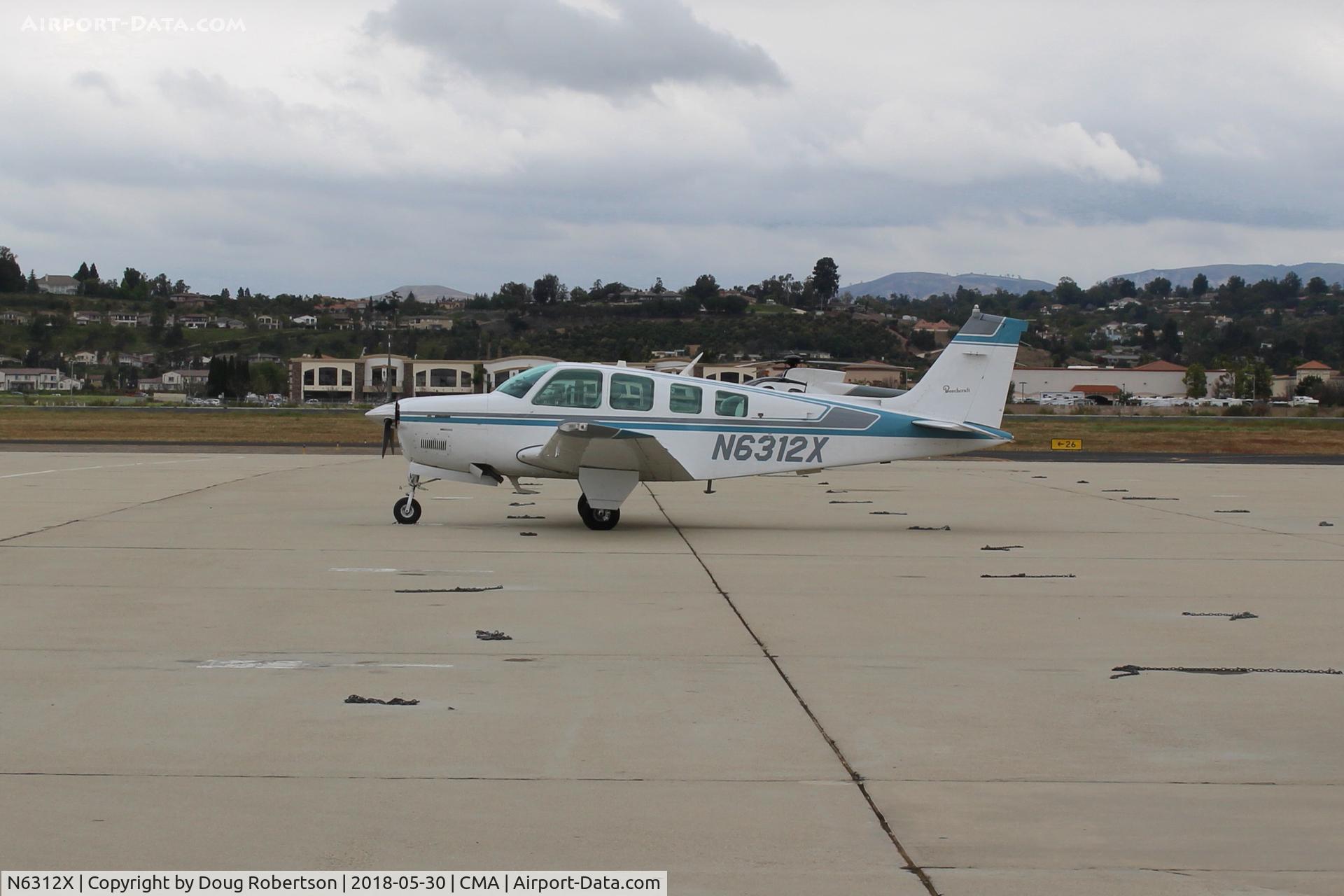 N6312X, 1982 Beech A36 Bonanza 36 C/N E-2022, 1982 Beech A36 BONANZA, Experimental Certification