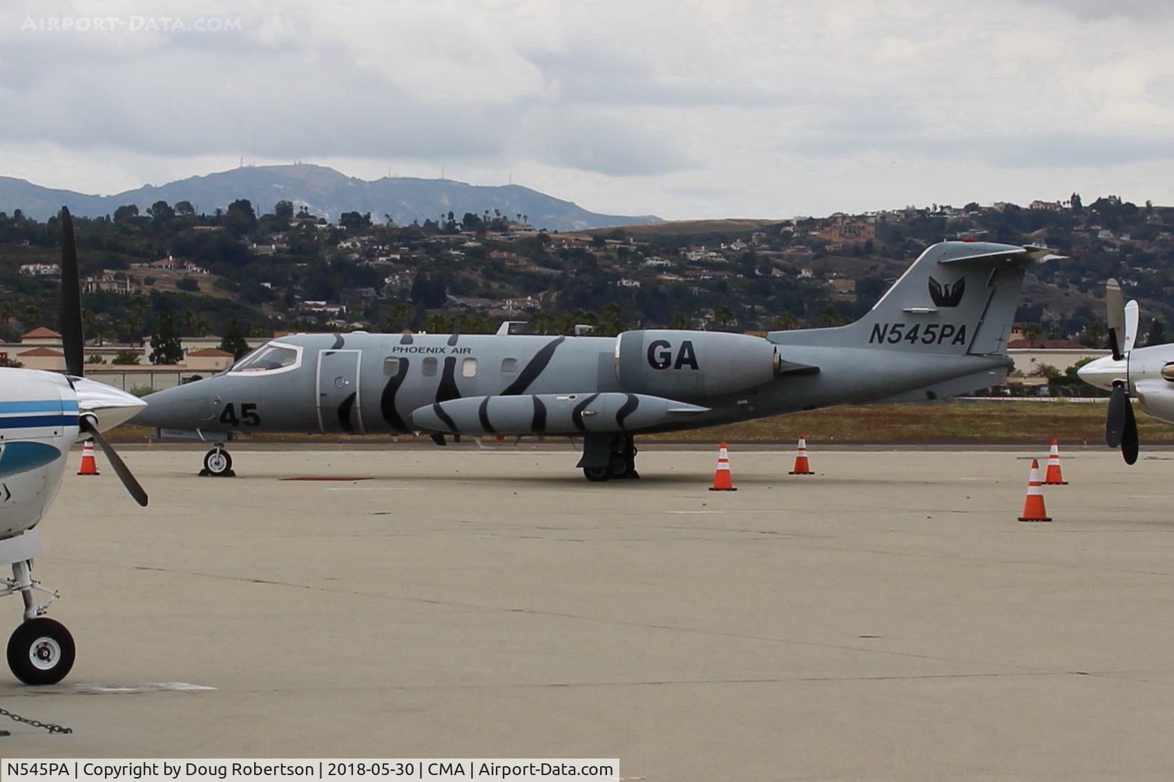 N545PA, 1977 Gates Learjet 36A C/N 36A-028, 1977 Gates LearJet 36A, two TurboFans