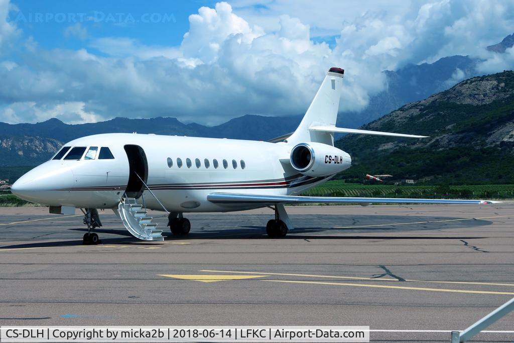 CS-DLH, 2008 Dassault Falcon 2000EX C/N 149, Parked