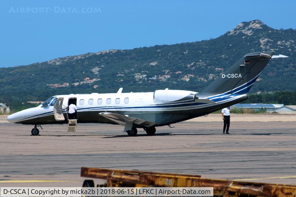 D-CSCA, 2012 Cessna 525B CitationJet CJ3 C/N 525B-0378, Parked