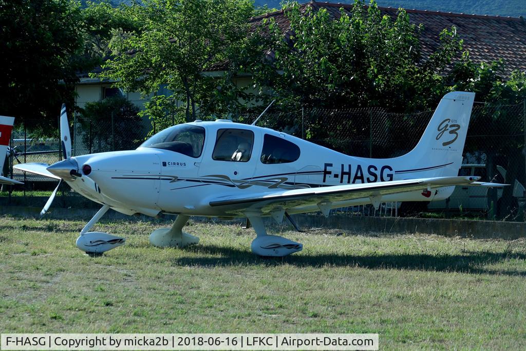 F-HASG, 2008 Cirrus SR22 G3 GTS C/N 3083, Parked