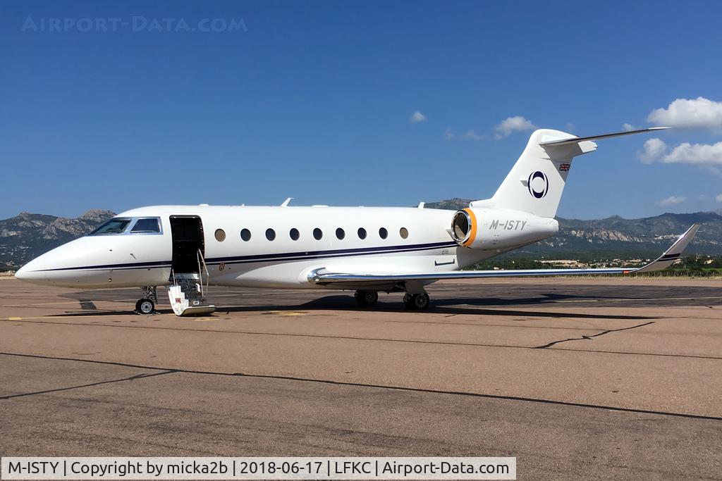 M-ISTY, 2015 Israel Aircraft Industries Gulfstream G280 C/N 2085, Parked