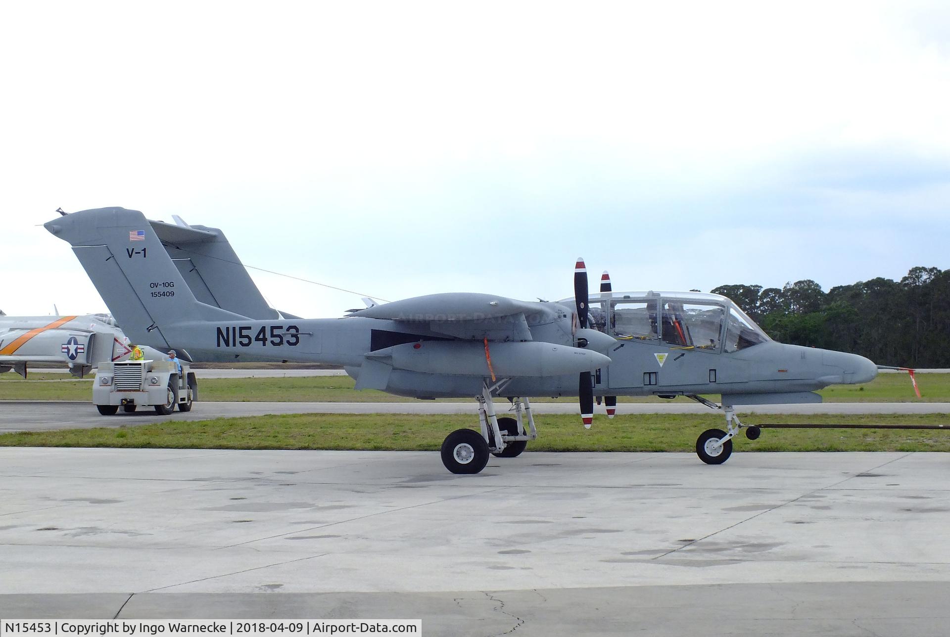 N15453, North American Rockwell OV-10D Bronco C/N 305-20, North American Rockwell OV-10G V-1 Bronco at the VAC Warbird Museum, Titusville FL