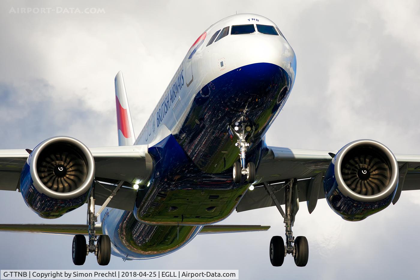 G-TTNB, 2018 Airbus A320-251NEO C/N 8139, G-TTNB @ London-Heathrow Intl. Airport