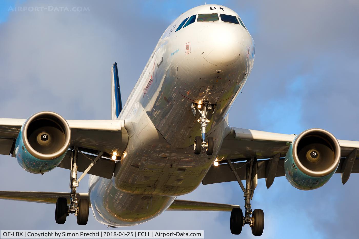 OE-LBX, 2002 Airbus A320-214 C/N 1735, OE-LBX @ London-Heathrow Intl. Airport
