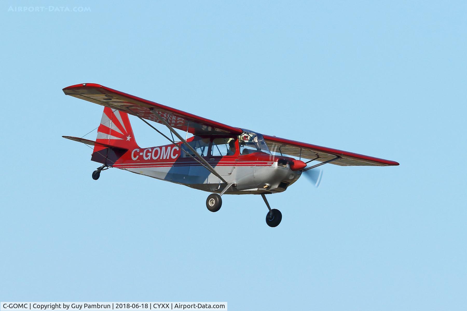 C-GOMC, 2008 Champion 7ECA Citabria C/N 1402-2008, Landing