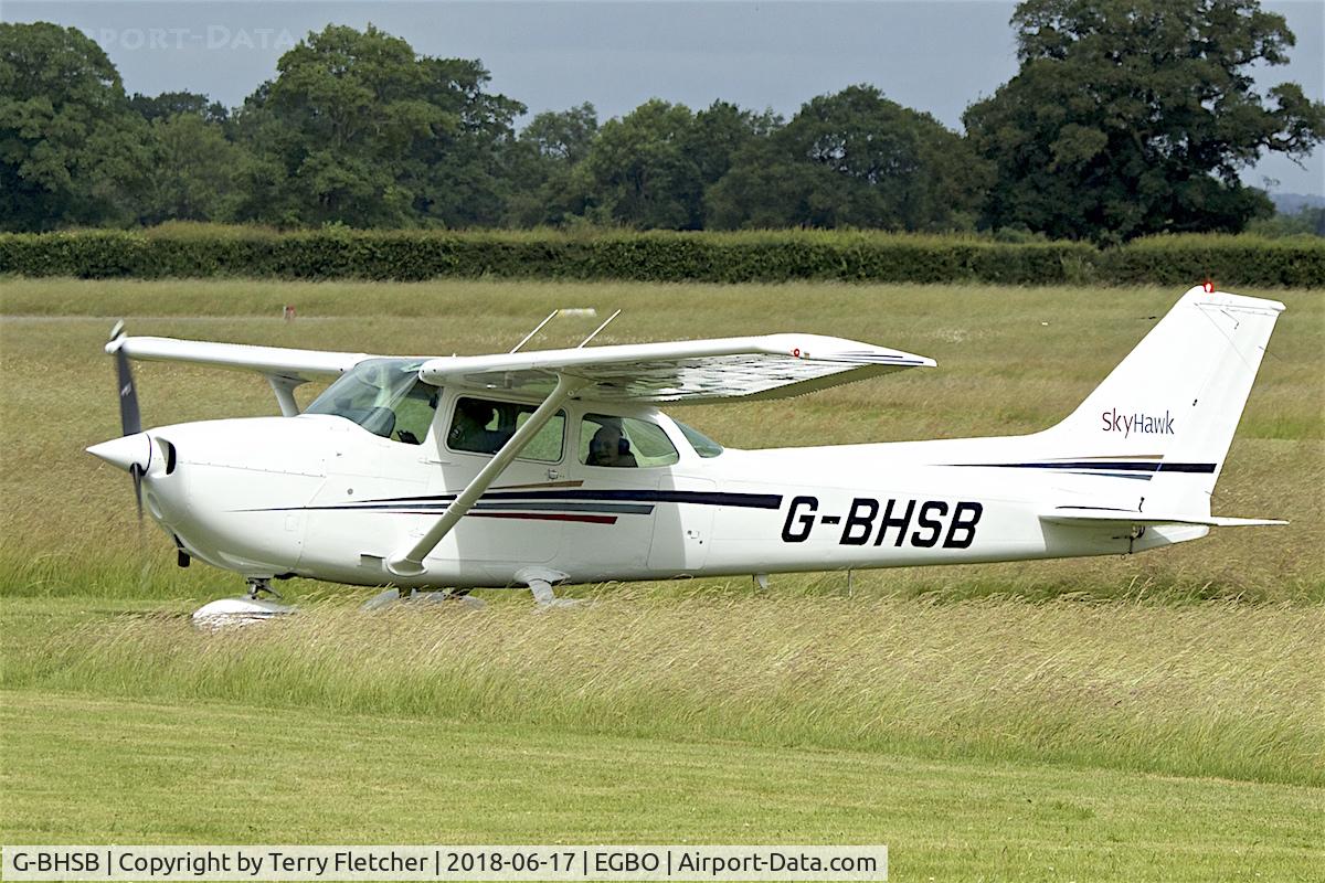G-BHSB, 1980 Cessna 172N Skyhawk C/N 172-72977, Participating in 2018 Project Propellor at Wolverhampton Halfpenny Green Airport