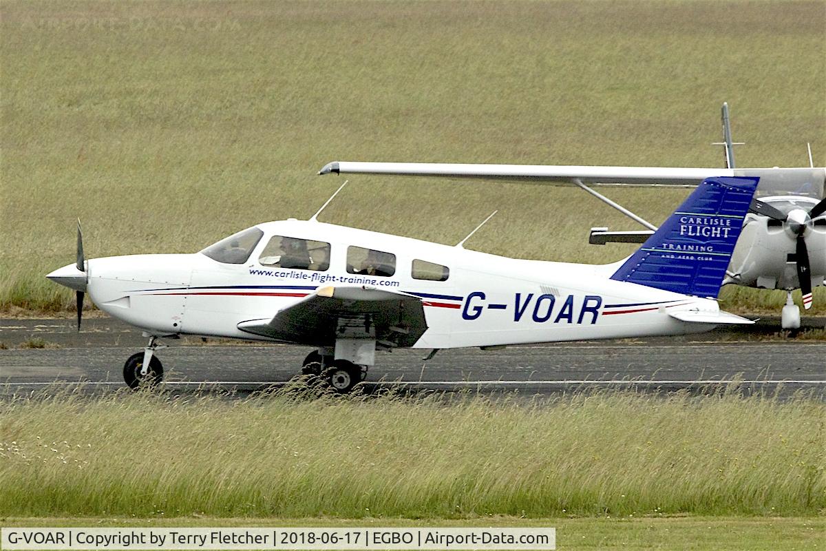 G-VOAR, 1995 Piper PA-28-181 Cherokee Archer III C/N 28-43011, Participating in 2018 Project Propellor at Wolverhampton Halfpenny Green Airport