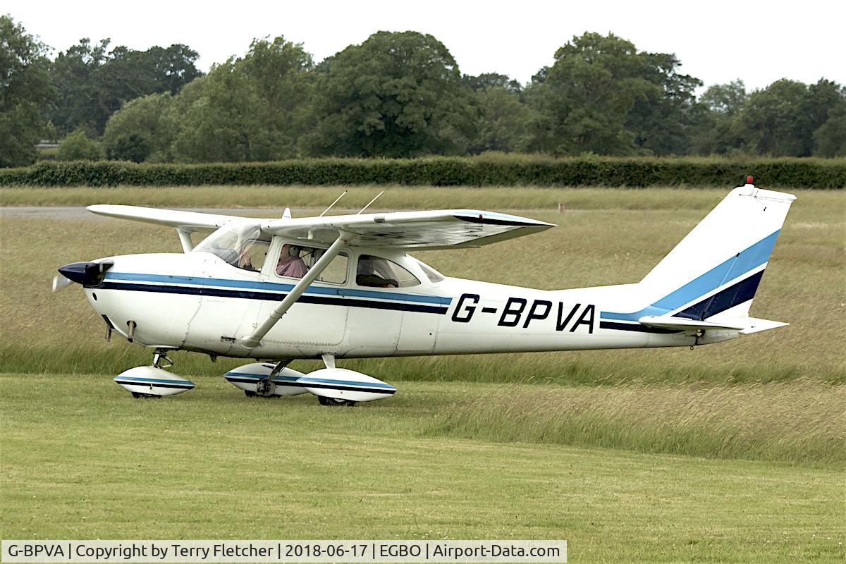 G-BPVA, 1965 Cessna 172F C/N 17252286, Participating in 2018 Project Propellor at Wolverhampton Halfpenny Green Airport