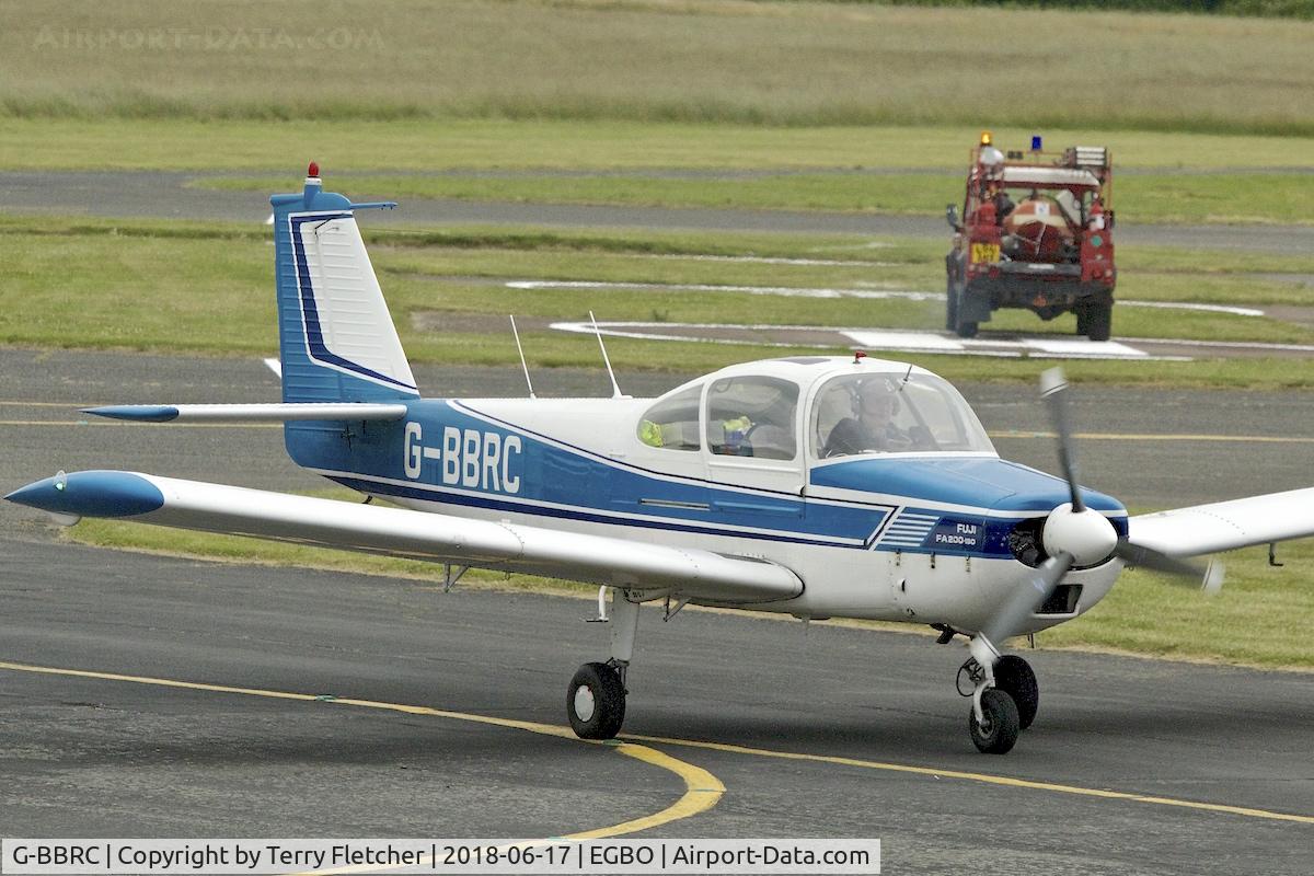 G-BBRC, 1973 Fuji FA-200-180 Aero Subaru C/N 235, Participating in 2018 Project Propellor at Wolverhampton Halfpenny Green Airport