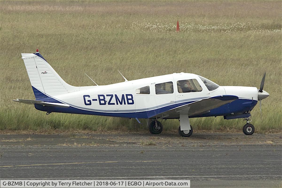 G-BZMB, 1978 Piper PA-28R-201 Cherokee Arrow III C/N 28R-7837144, Participating in 2018 Project Propellor at Wolverhampton Halfpenny Green Airport