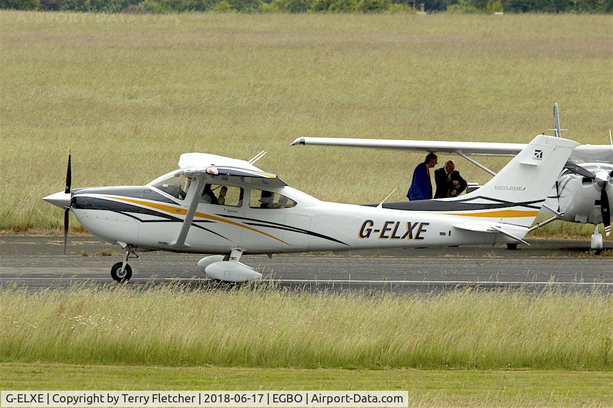 G-ELXE, 2007 Cessna 182T Skylane C/N 18281909, Participating in 2018 Project Propellor at Wolverhampton Halfpenny Green Airport