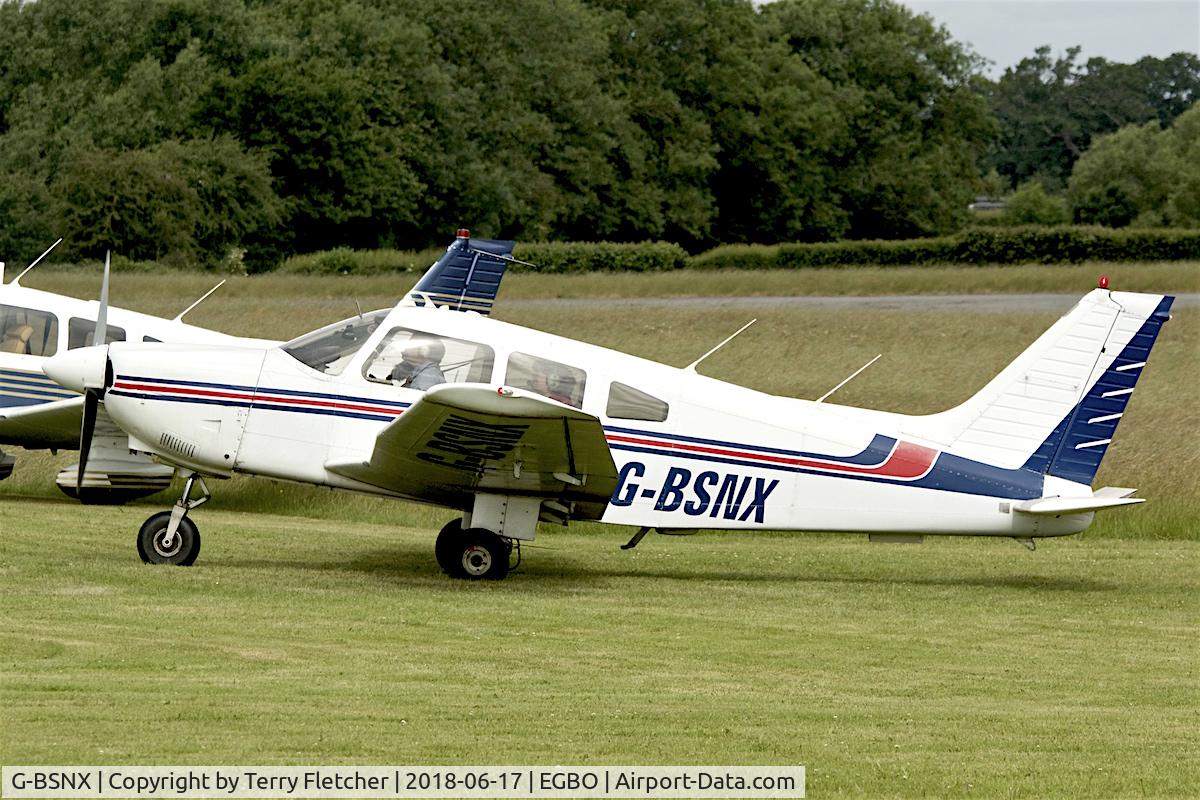 G-BSNX, 1979 Piper PA-28-181 Cherokee Archer II C/N 28-7990311, Participating in 2018 Project Propellor at Wolverhampton Halfpenny Green Airport