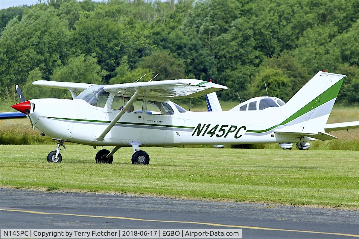 N145PC, 1973 Reims FR172J Reims Rocket C/N 0383, Participating in 2018 Project Propellor at Wolverhampton Halfpenny Green Airport