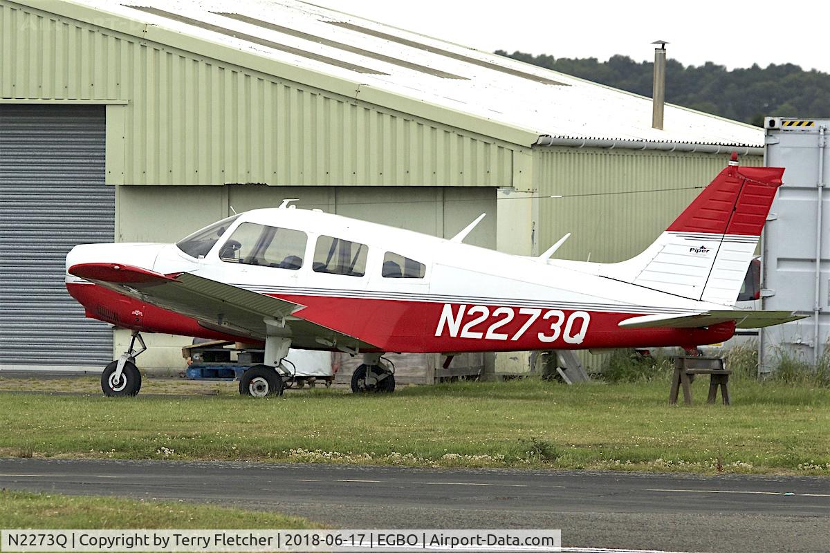 N2273Q, 1977 Piper PA-28-181 Cherokee Archer II C/N 28-7790389, at Wolverhampton Halfpenny Green Airport