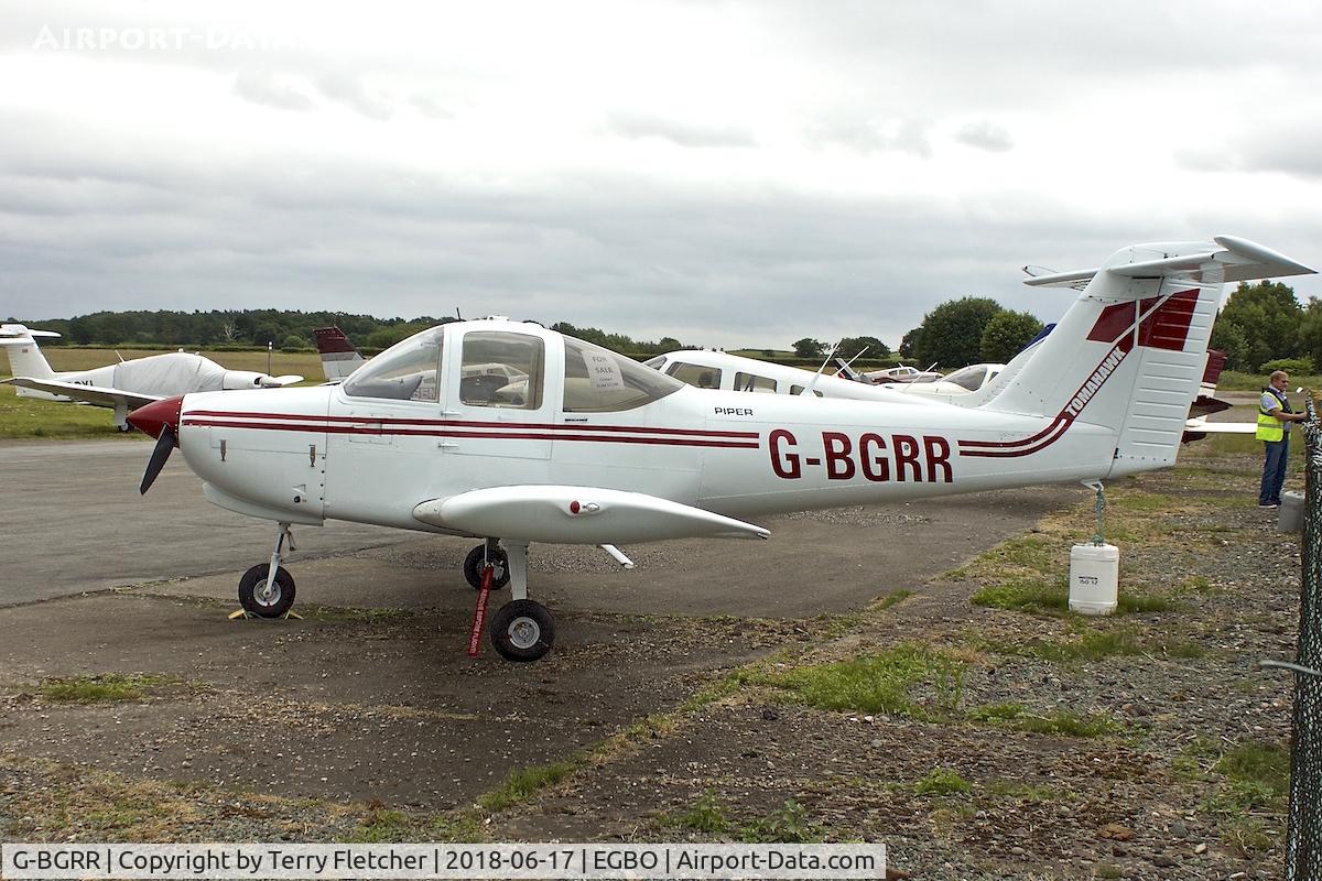 G-BGRR, 1978 Piper PA-38-112 Tomahawk Tomahawk C/N 38-78A0336, at Wolverhampton Halfpenny Green Airport