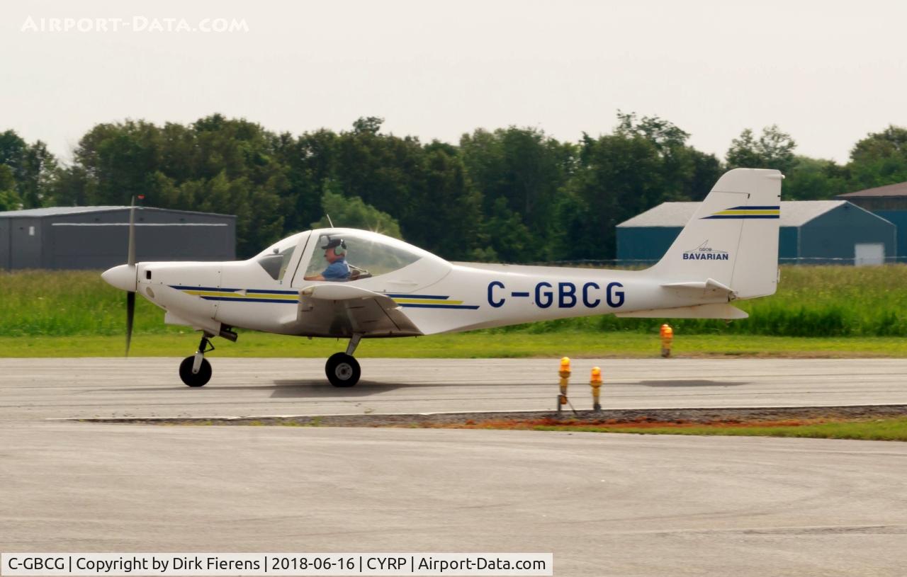 C-GBCG, 1994 Grob G-115C C/N 82019/C, Returing to ramp.