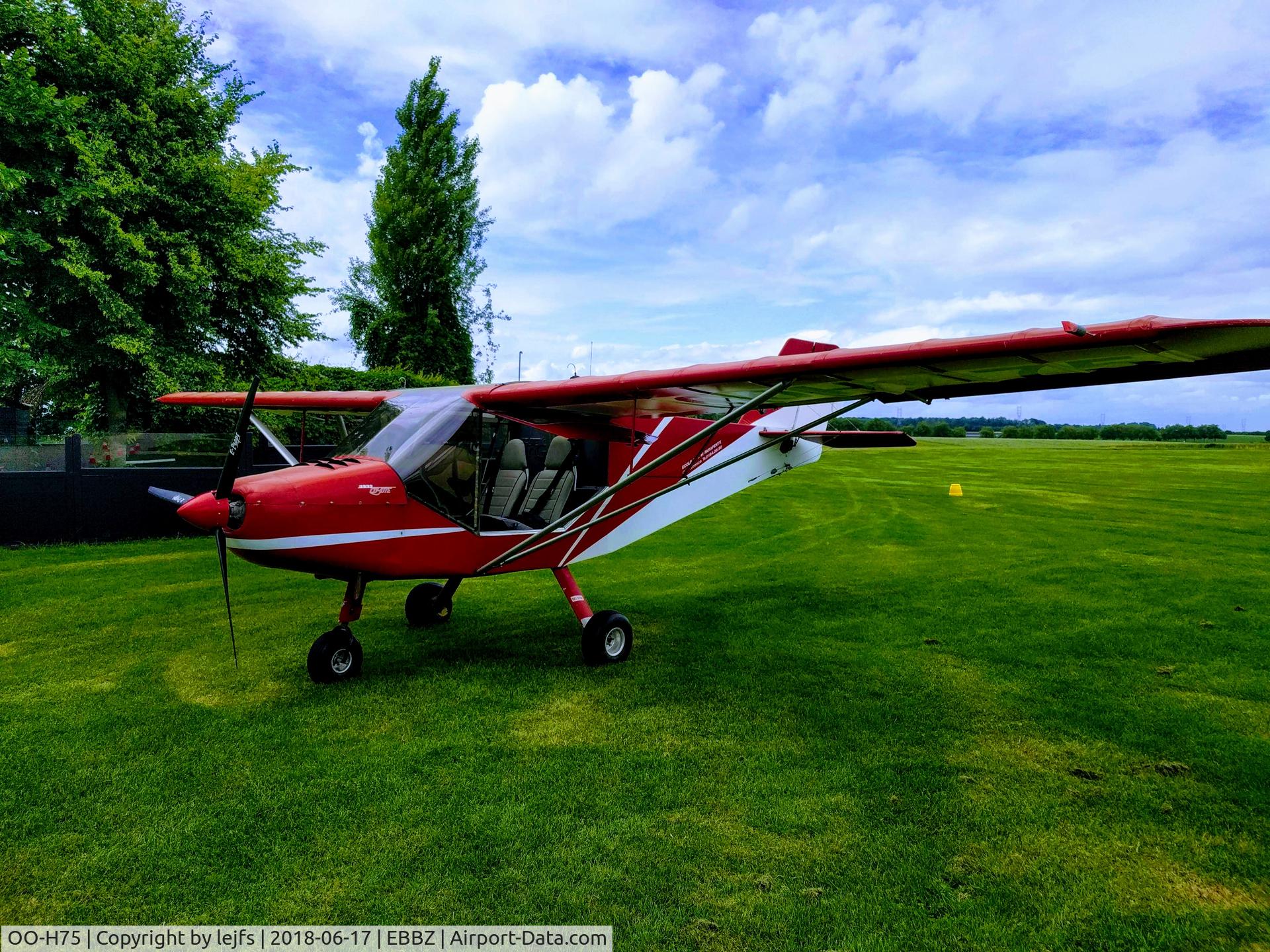 OO-H75, 2011 Rans S-6ES Coyote II C/N 09111946, Rans Coyote II at Buzet Airfield
