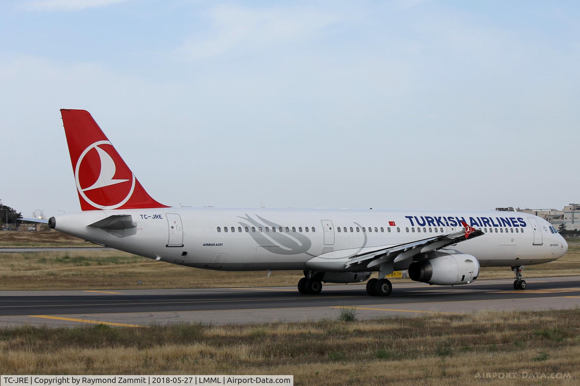 TC-JRE, 2007 Airbus A321-231 C/N 3126, A321 TC-JRE Turkish Airlines
