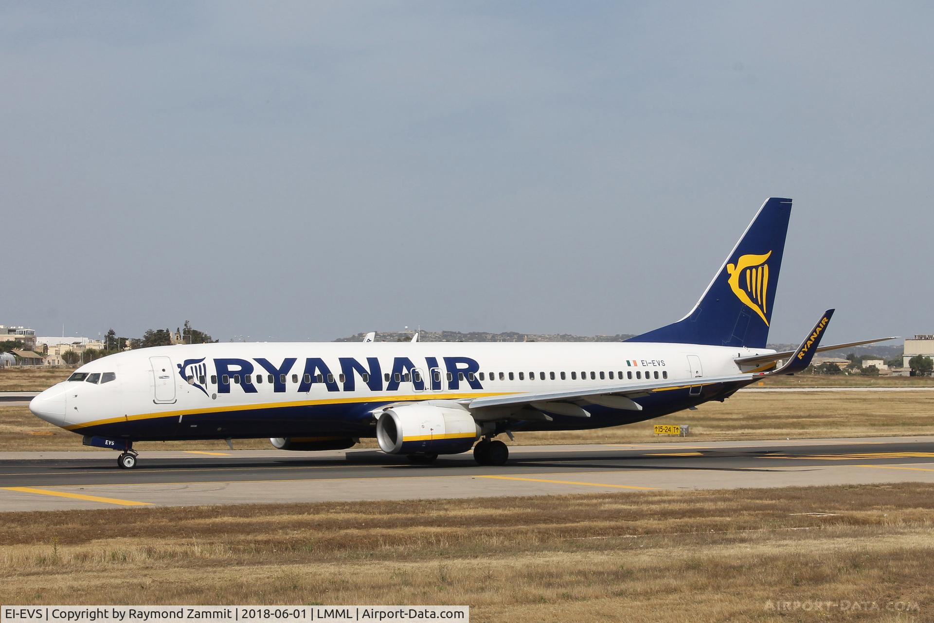 EI-EVS, 2012 Boeing 737-8AS C/N 40313, B737-800 EI-EVS Ryanair