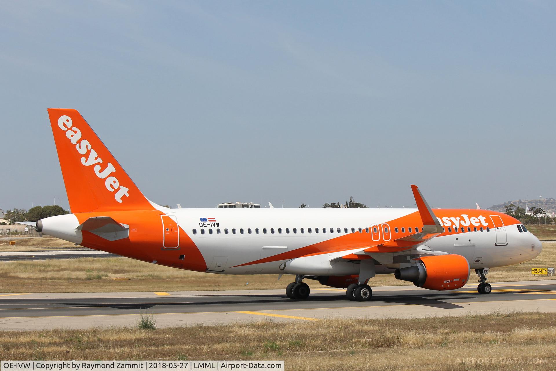 OE-IVW, 2016 Airbus A320-214 C/N 7067, A320 OE-IVW Easyjet
