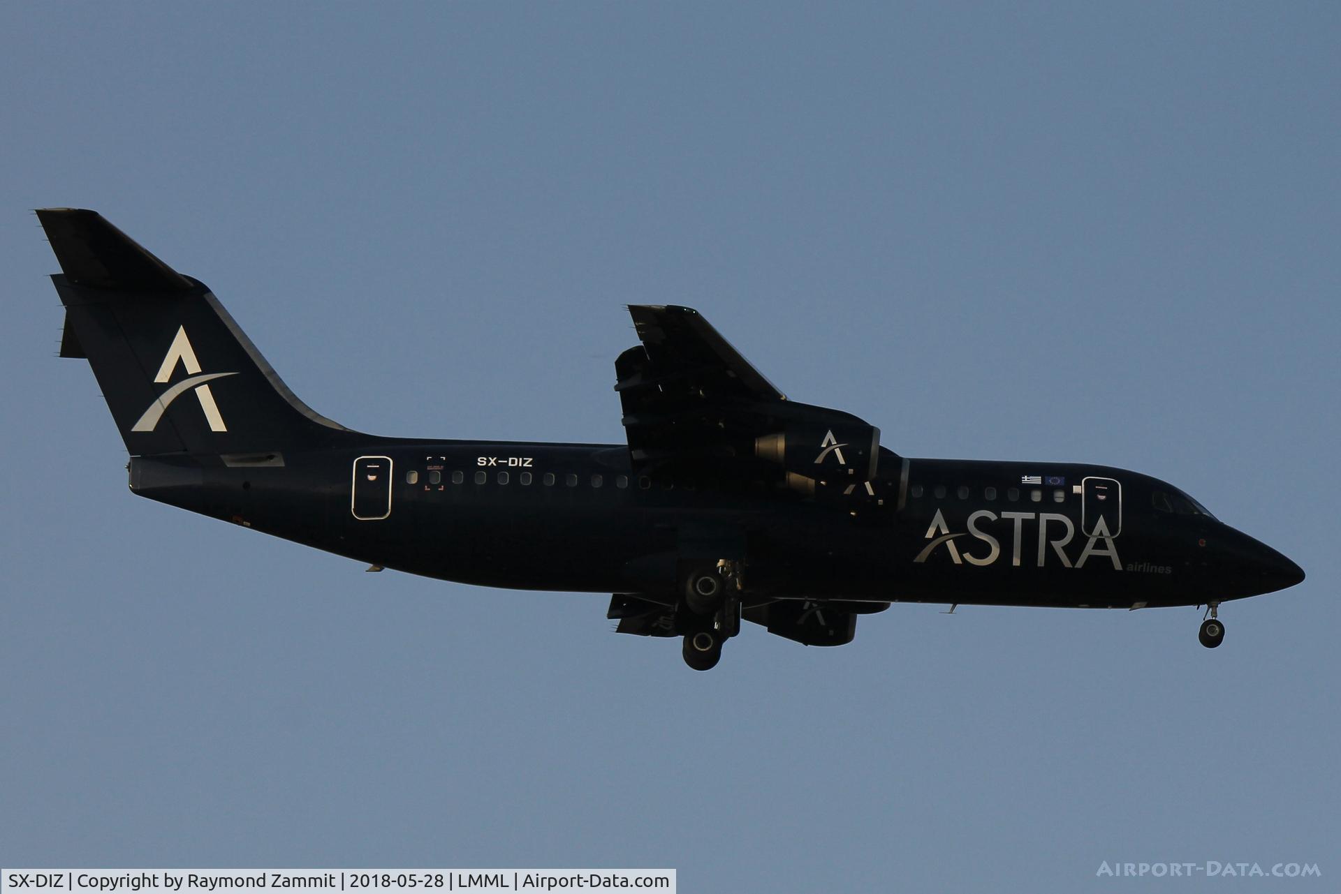 SX-DIZ, 1991 British Aerospace BAe.146-300 C/N E3206, Bae146 SX-DIZ Astra Airlines